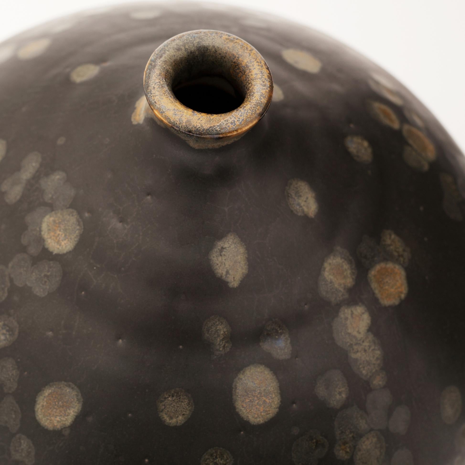 Denise Detraz Ceramic Vase Pear Shape, 1960s In Good Condition In Saint  Ouen, FR
