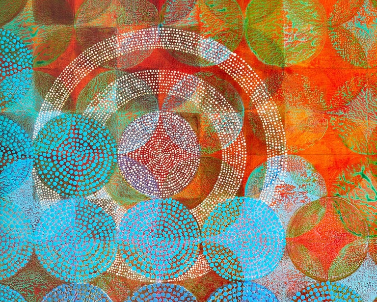 Denise Driscoll Circles 22, Painting For Sale at 1stdibs