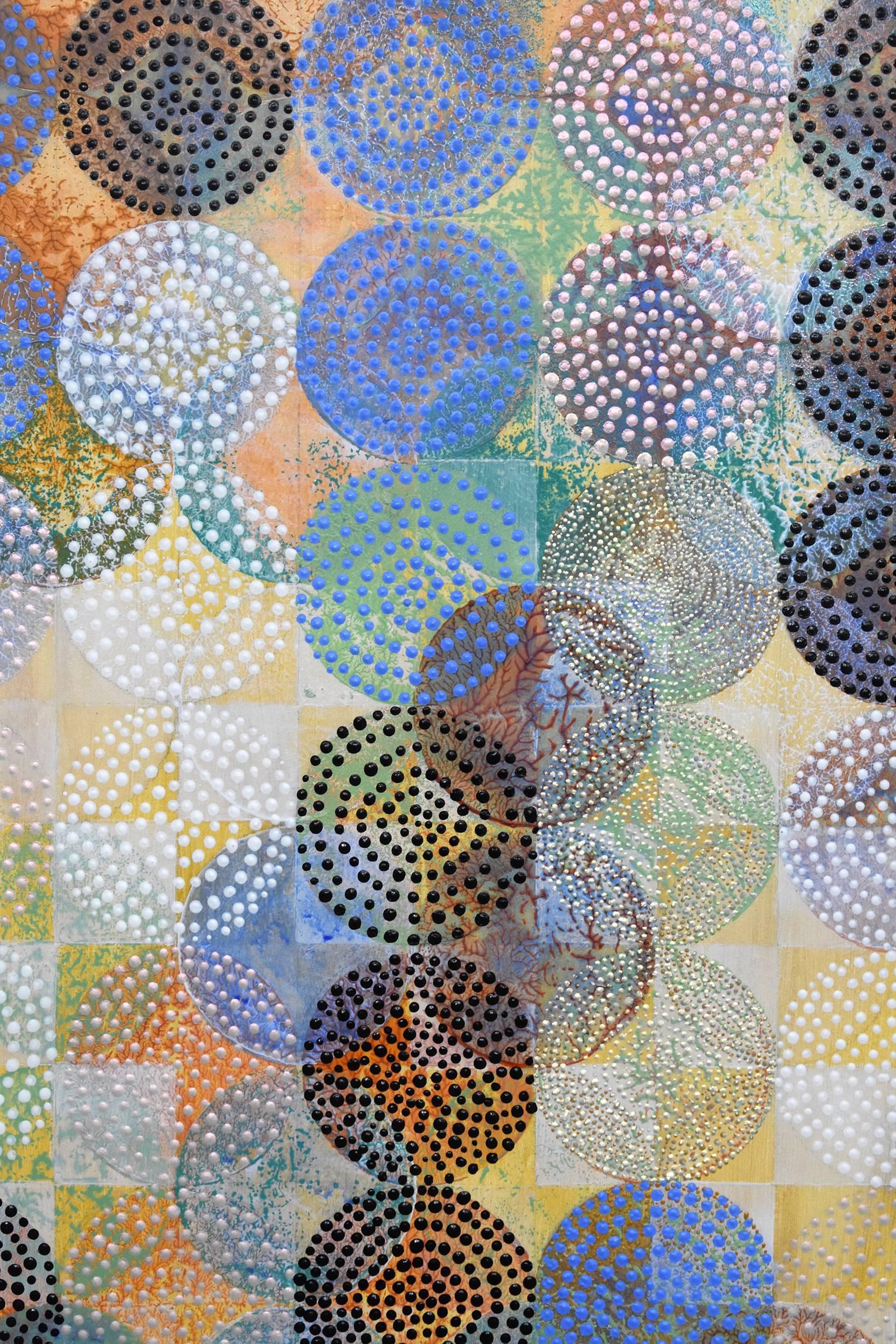 7 circles abstract