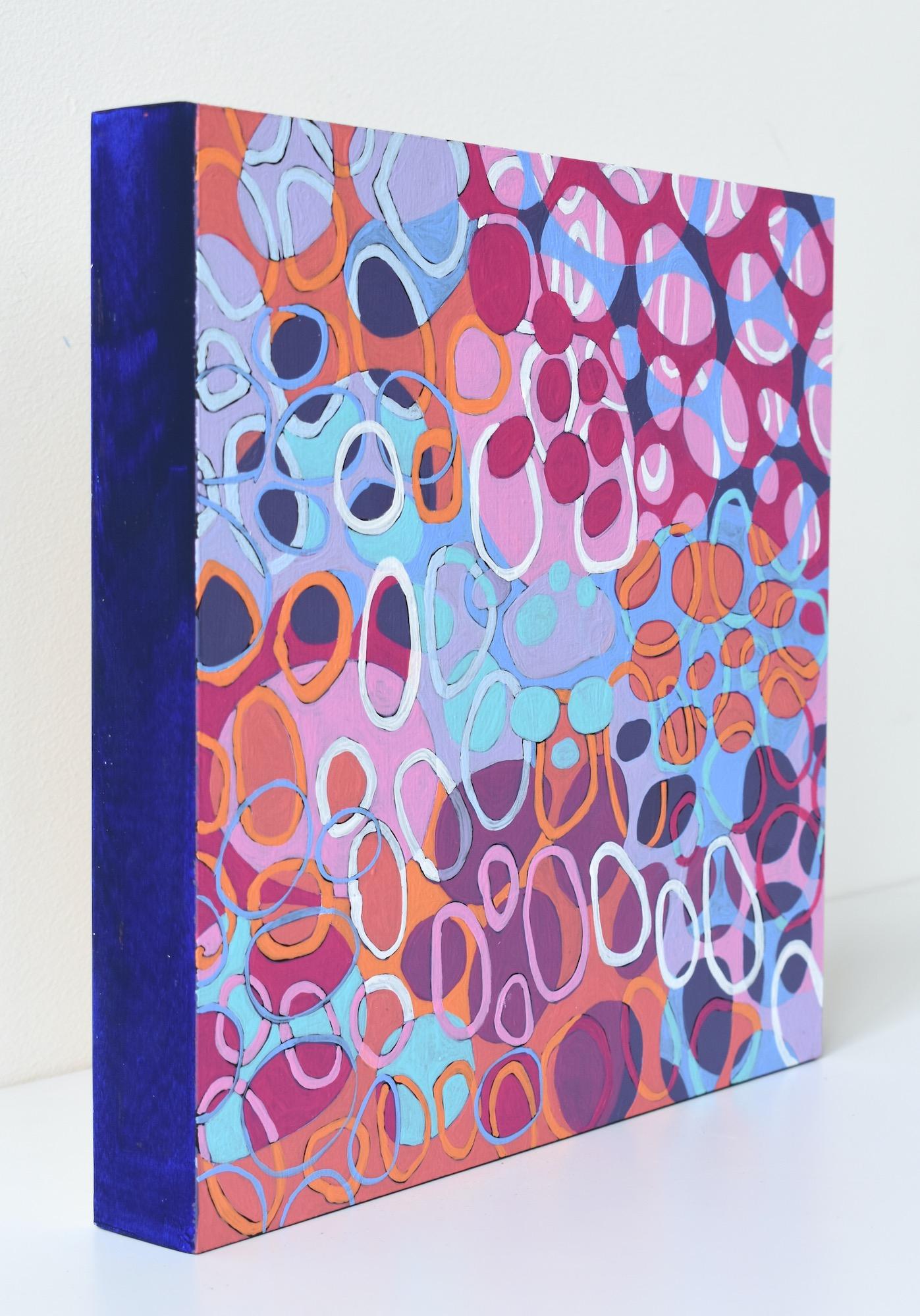 acrylic string painting