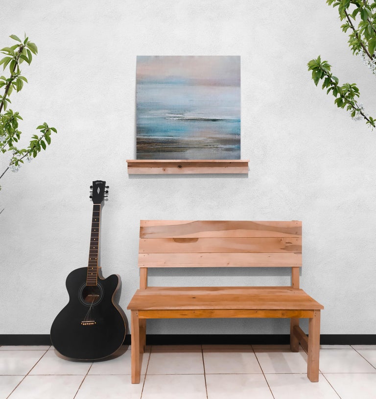 Denise Dundon At First Light, Signed Contemporary Abstract Digital Painting Print on Canvas