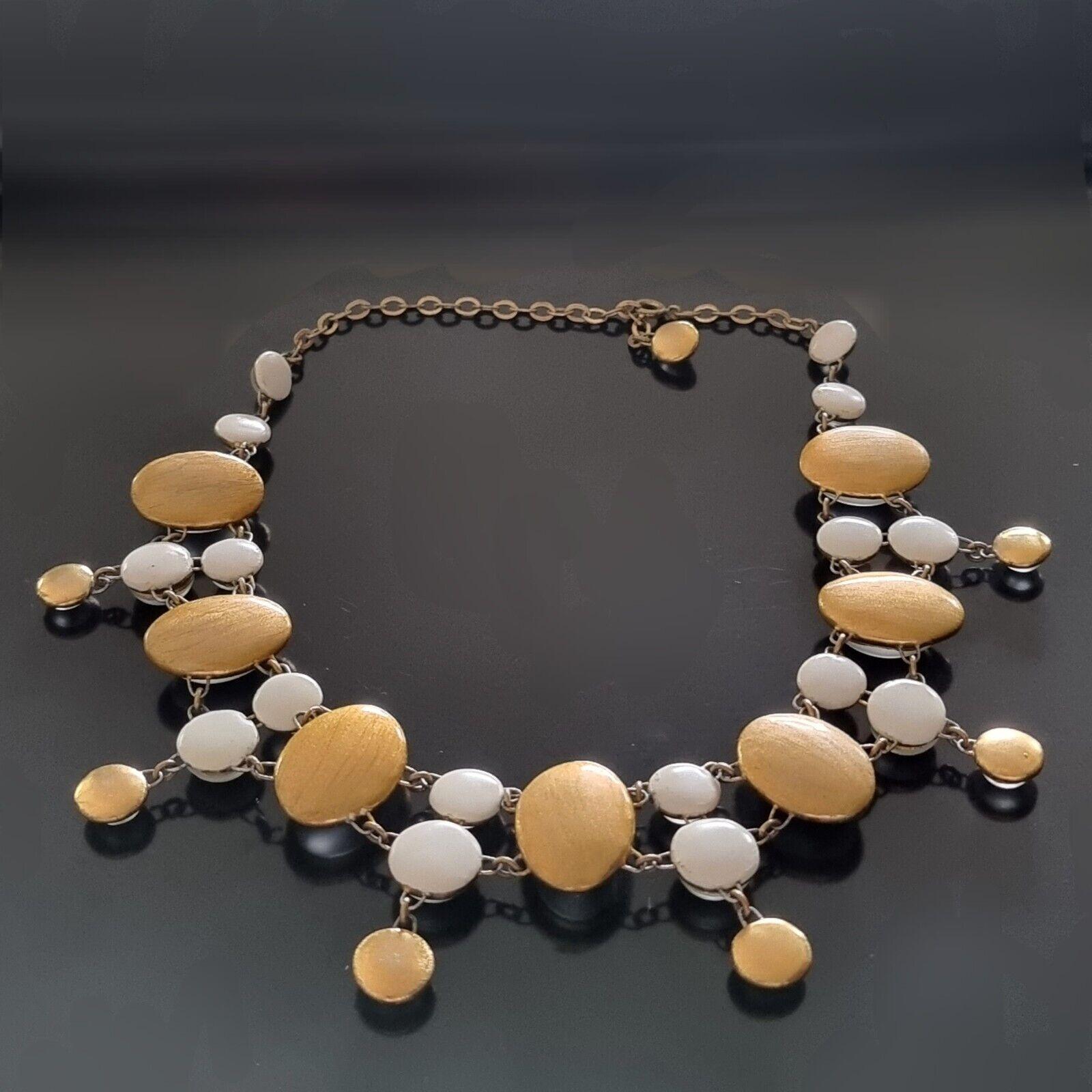 DENISE GATARD, vintage NECKLACE, ceramic, French modernist In Good Condition For Sale In SAINT-CLOUD, FR