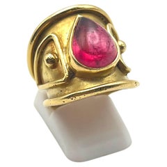 Denise Roberge Bague en tourmaline rose 18 carats