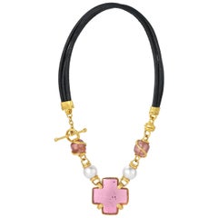 Denise Roberge Pink Tourmaline Necklace