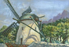Used Denise Woldecky - 20th Century Oil, Windmill In The Sun