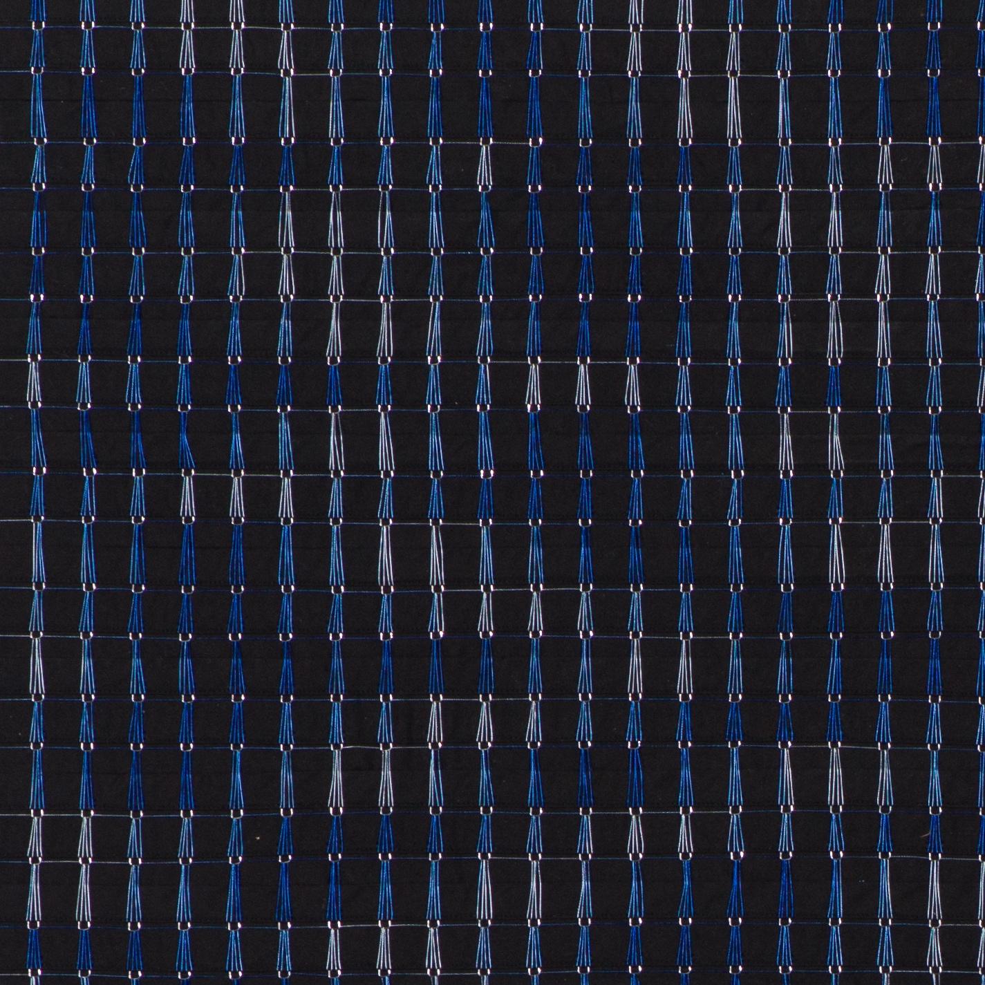 Black and Blue Field - Contemporary Art by Denise Yaghmourian