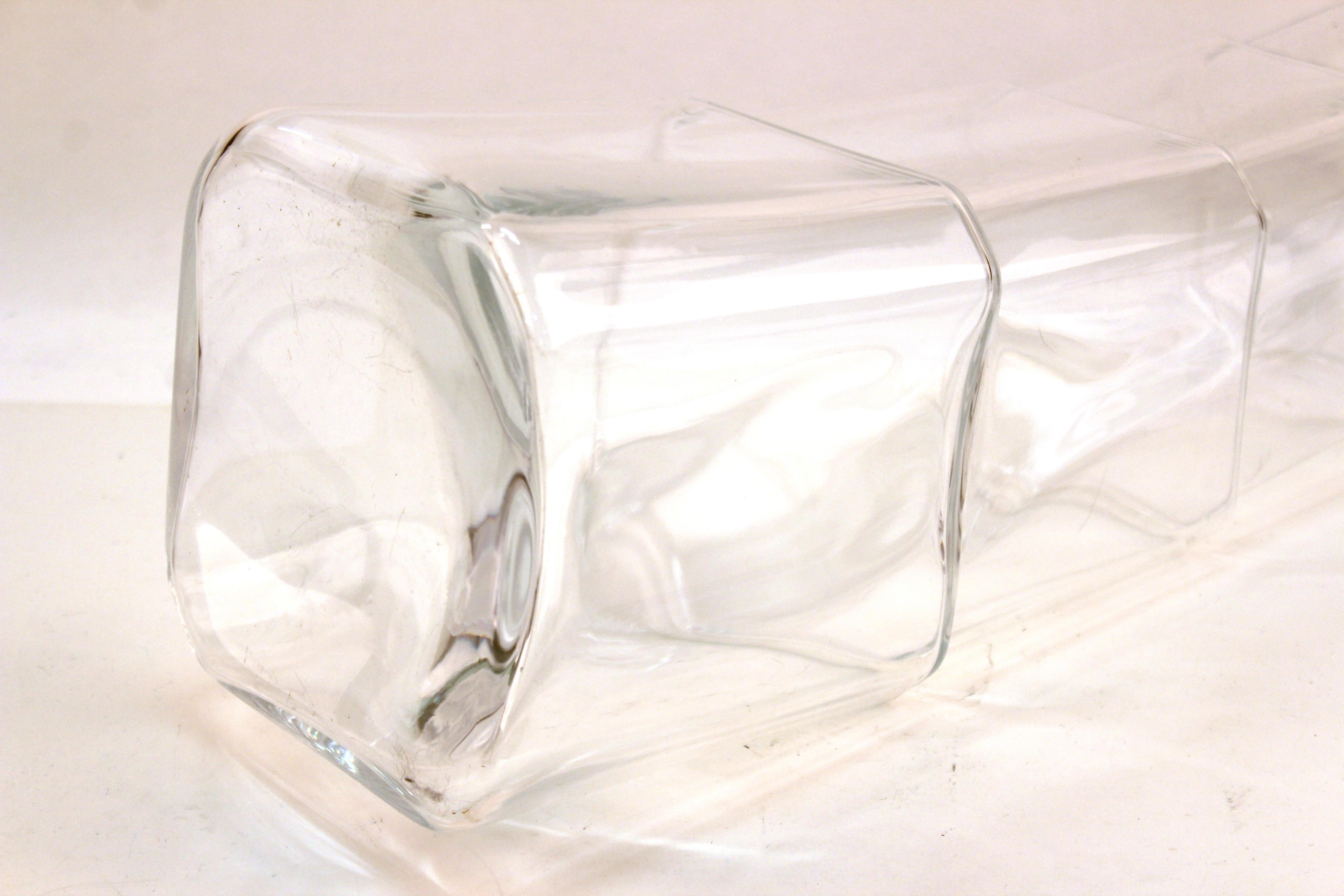 Denizli Modern Stacked Leaning Glass Vase For Sale 2