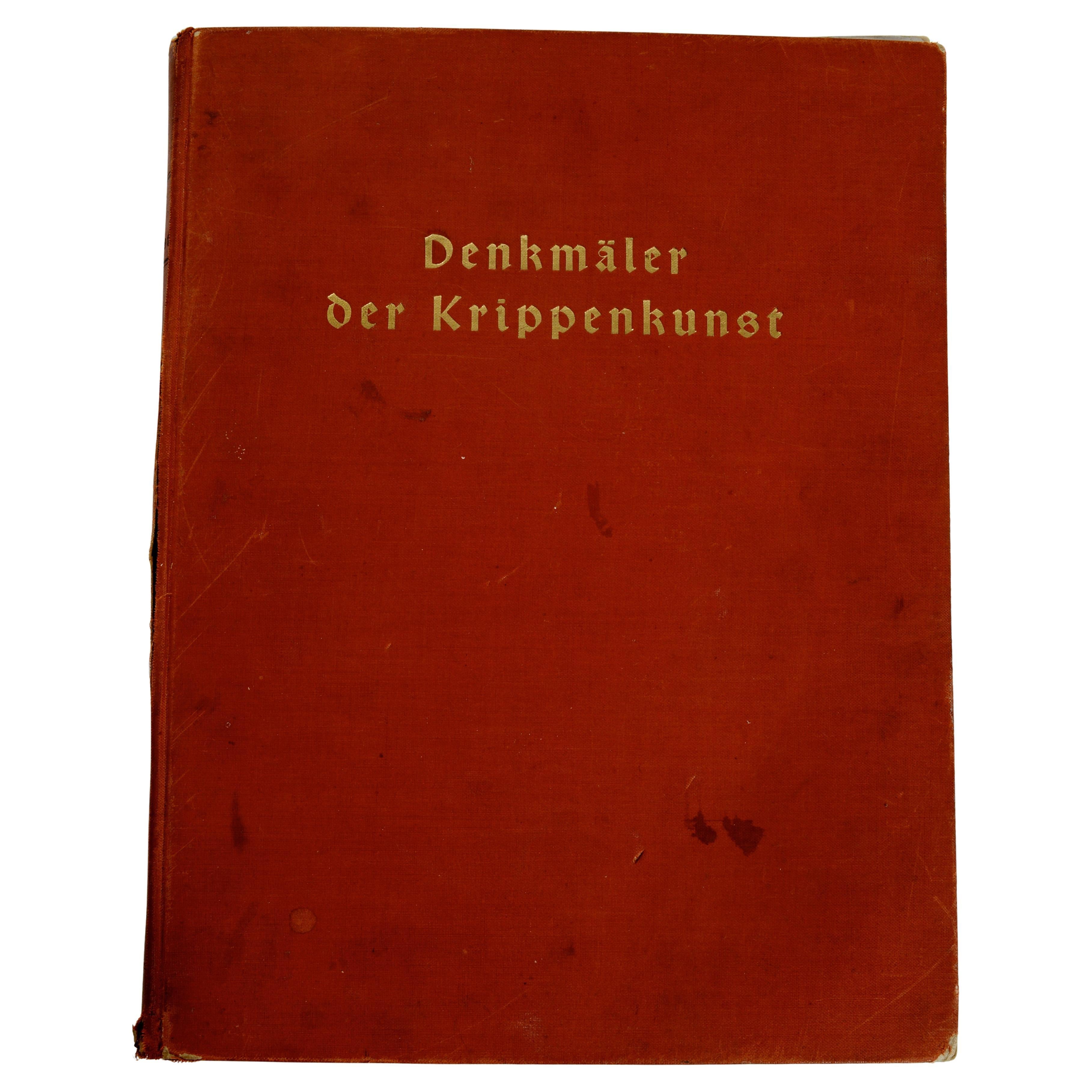 Denkmäler der Krippenkunst, par Rudolf Berliner, Monuments de l'art de la Nativité en vente