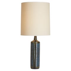 Mid Century Per Linnemann Ceramic Lamp, Denmark 1960s