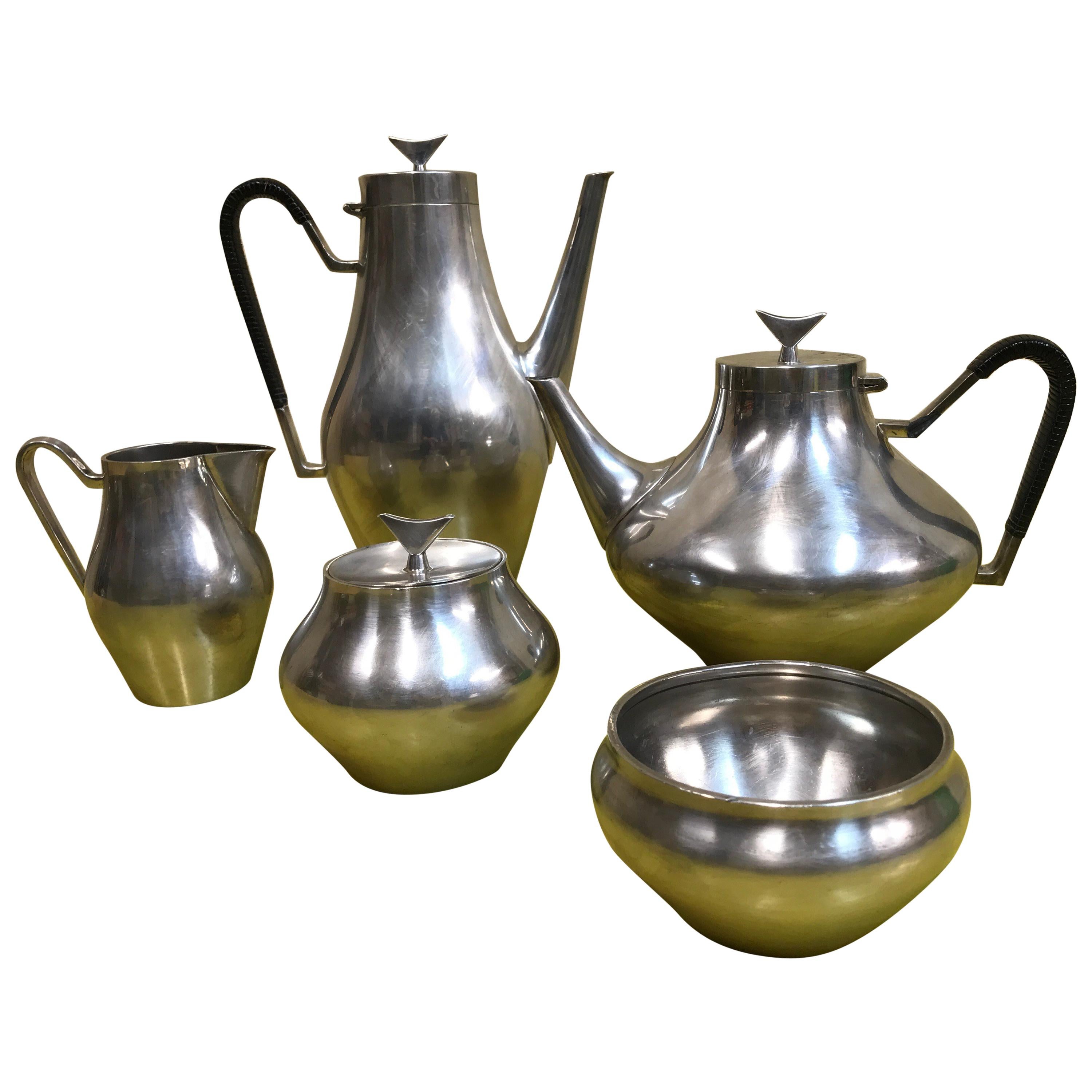 Denmark by Reed and Barton Silverplate Tea Set 5-Piece