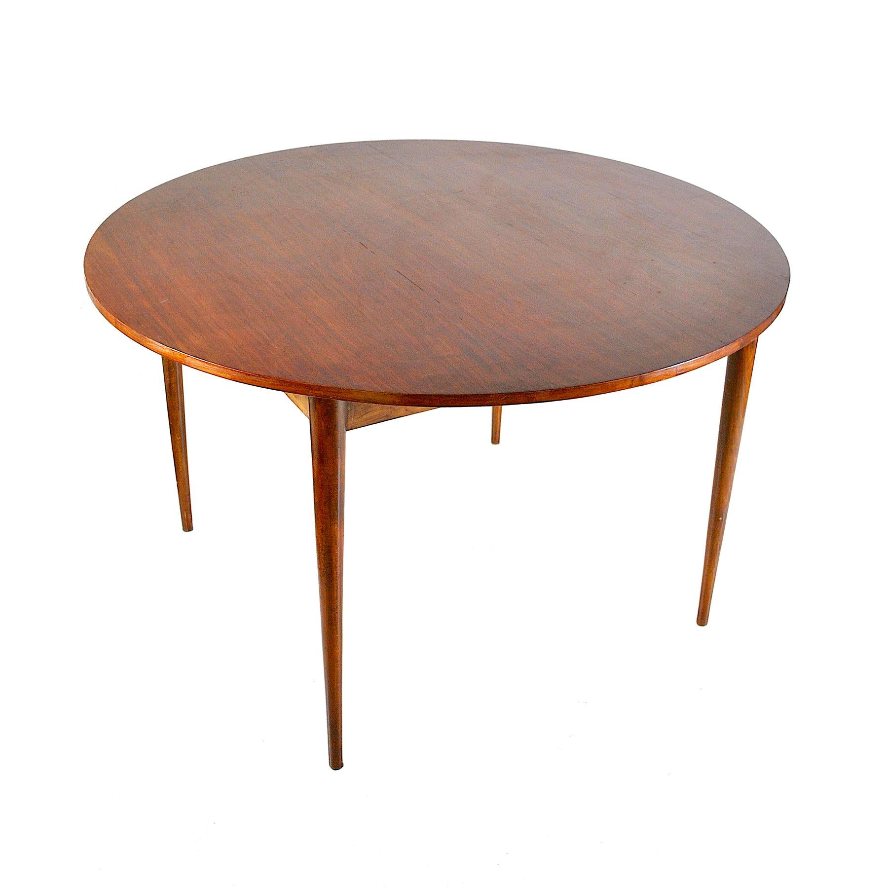 Mid-Century Modern Denmark Midcentury Dyrlung Smithh Table Flip Flap For Sale