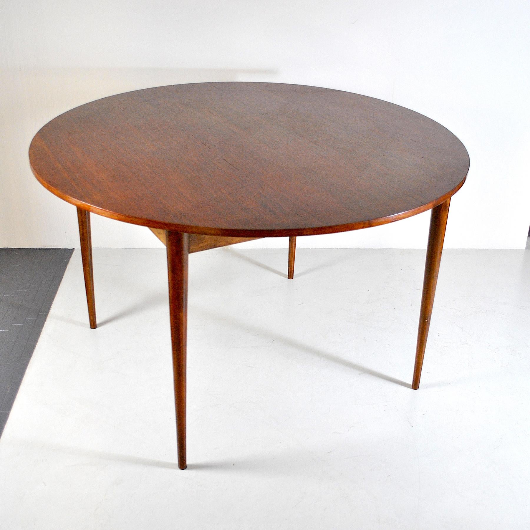 Mid-20th Century Denmark Midcentury Dyrlung Smithh Table Flip Flap For Sale