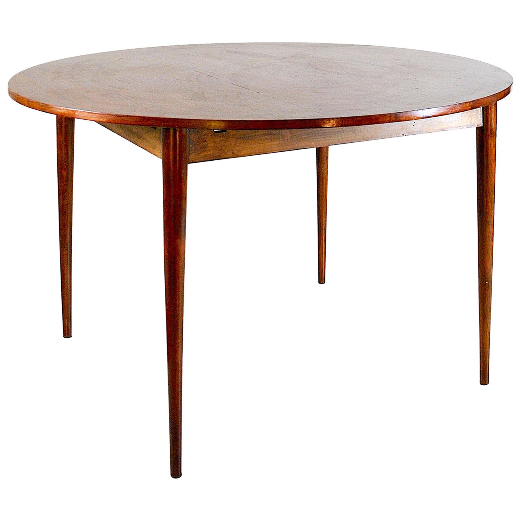 Denmark Midcentury Dyrlung Smithh Table Flip Flap For Sale