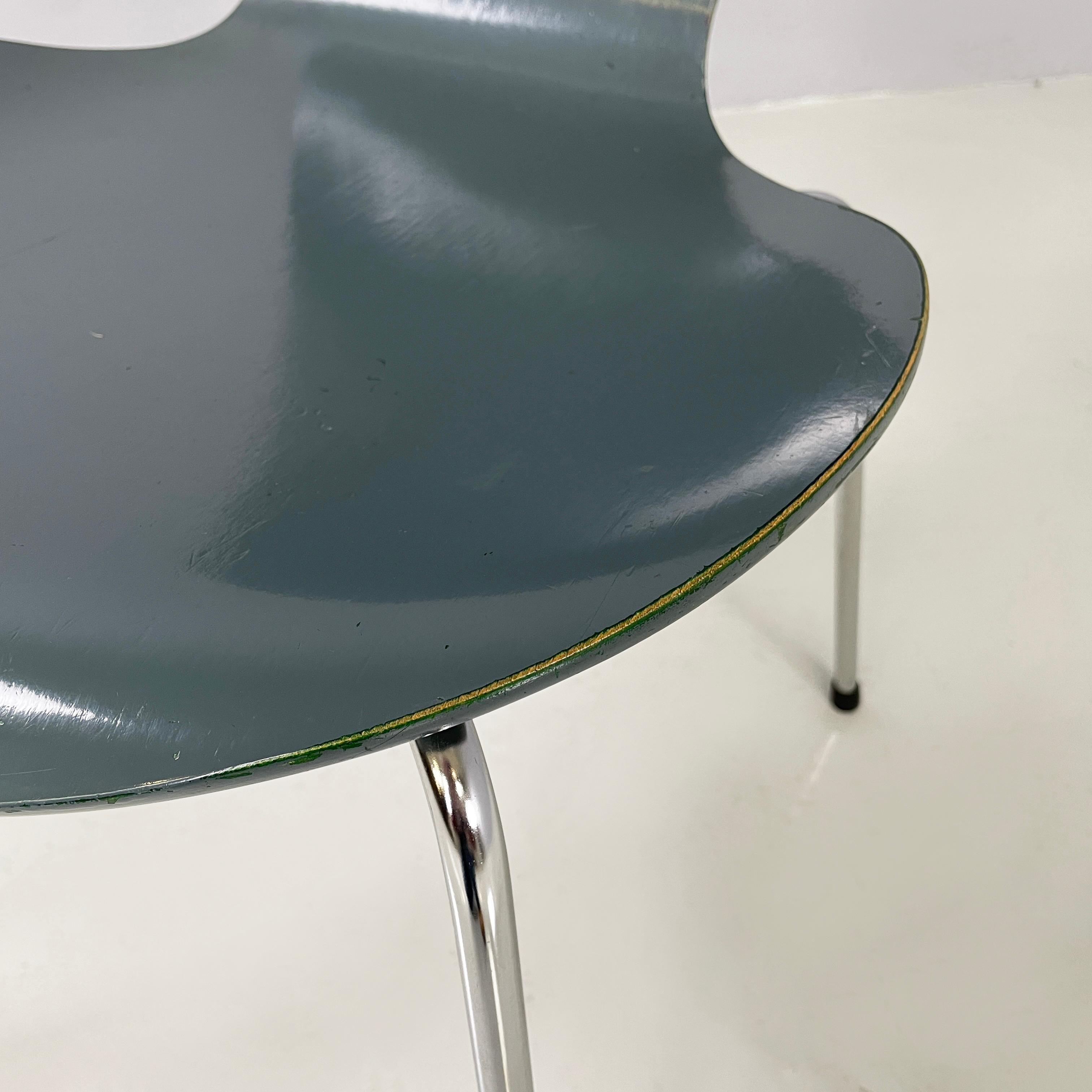 Denmark modern Chair 3107 by Arne Jacobsen for Fritz Hansen, 1980 For Sale 3