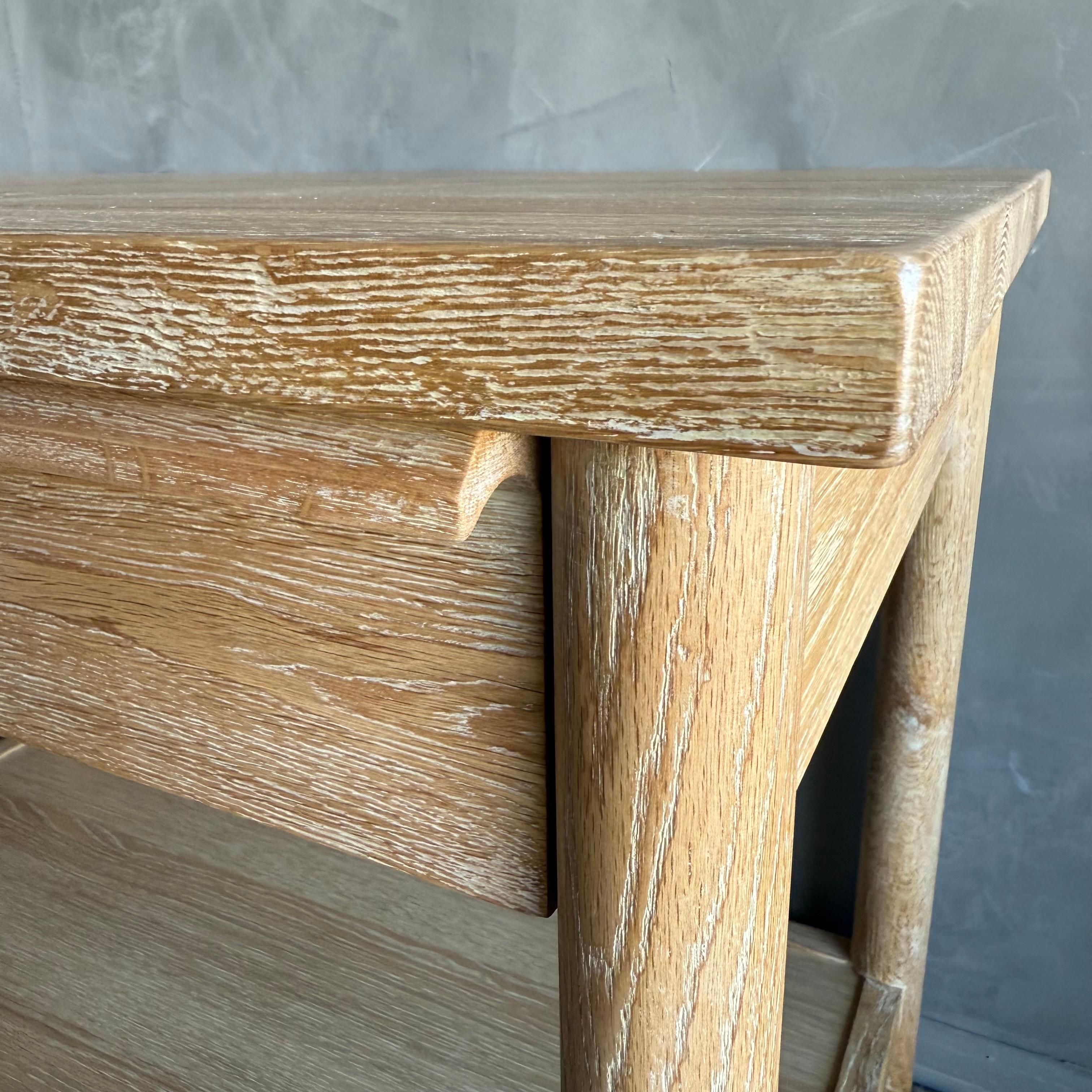 Comodino Denmark White Oak con cassetto Soft Close in vendita 1