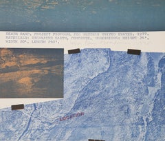 Rampa della morte, litografia d'arte concettuale di Dennis A. Oppenheim