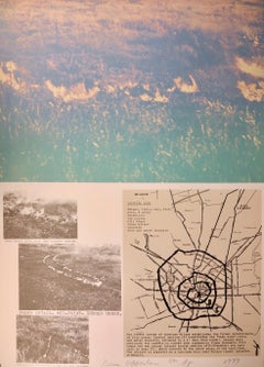 Milano - Infected Zone (conceptual environmentalist lithograph)