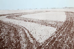 Nebraska Project, Konzeptkunst Lithographie von Dennis A. Oppenheim 1979