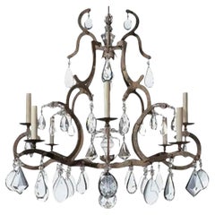 Lustre en cristal français « Chateau » de Dennis & Leen