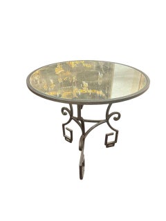 Dennis and Leen Greek Key Occasional Table