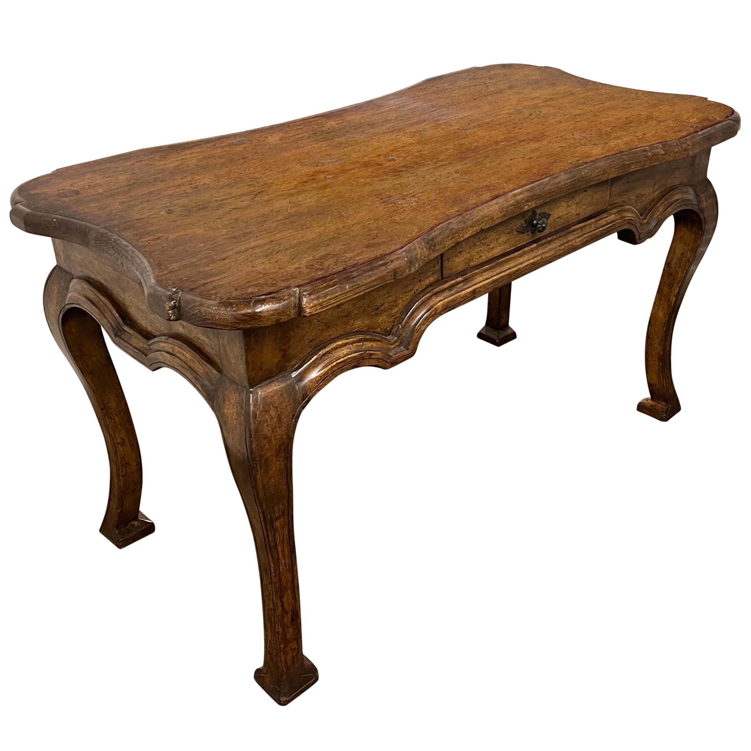 French Dennis and Leen Walnut Desk