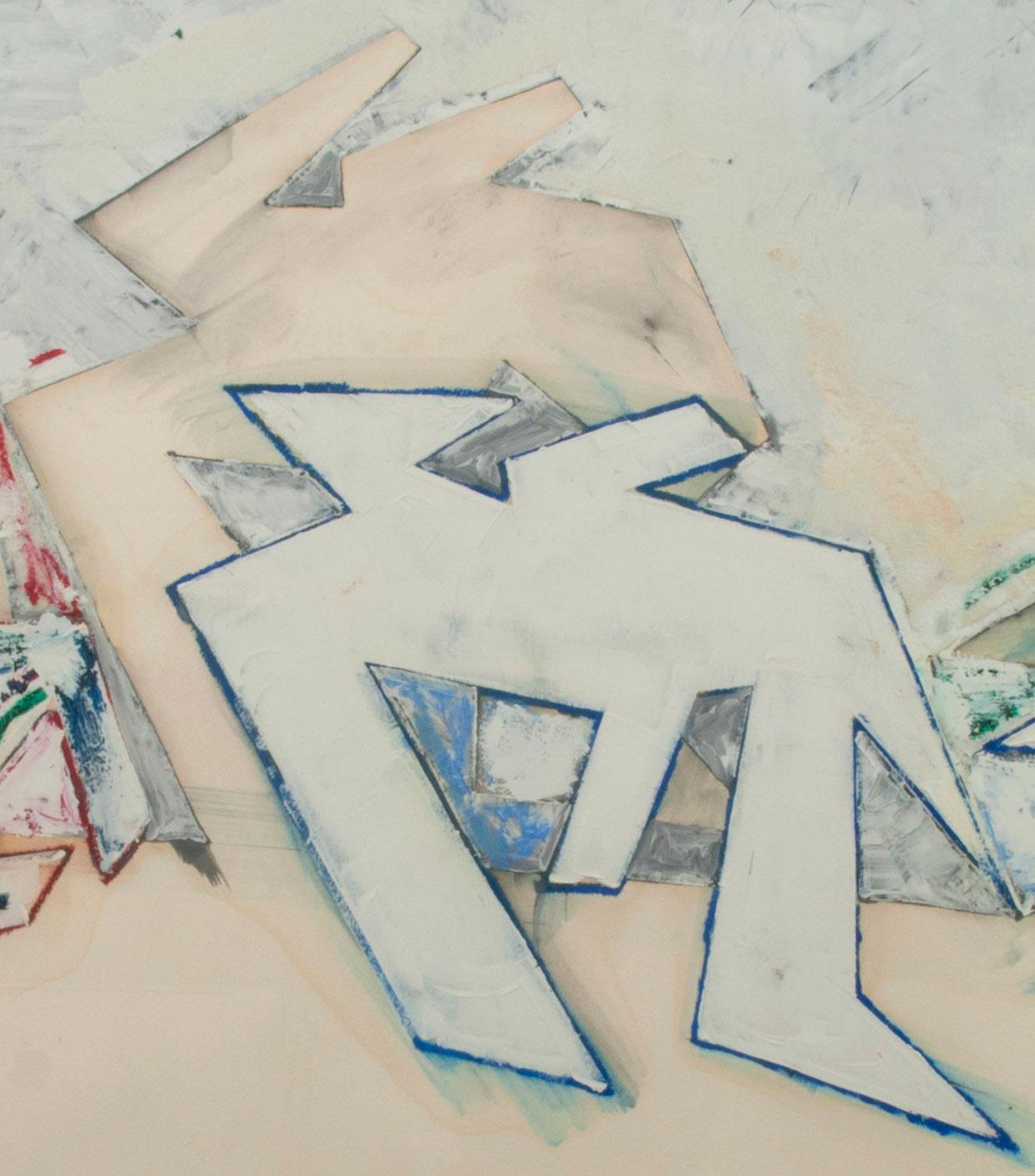 senza titolo - Painting Astratto di Dennis Ashbaugh