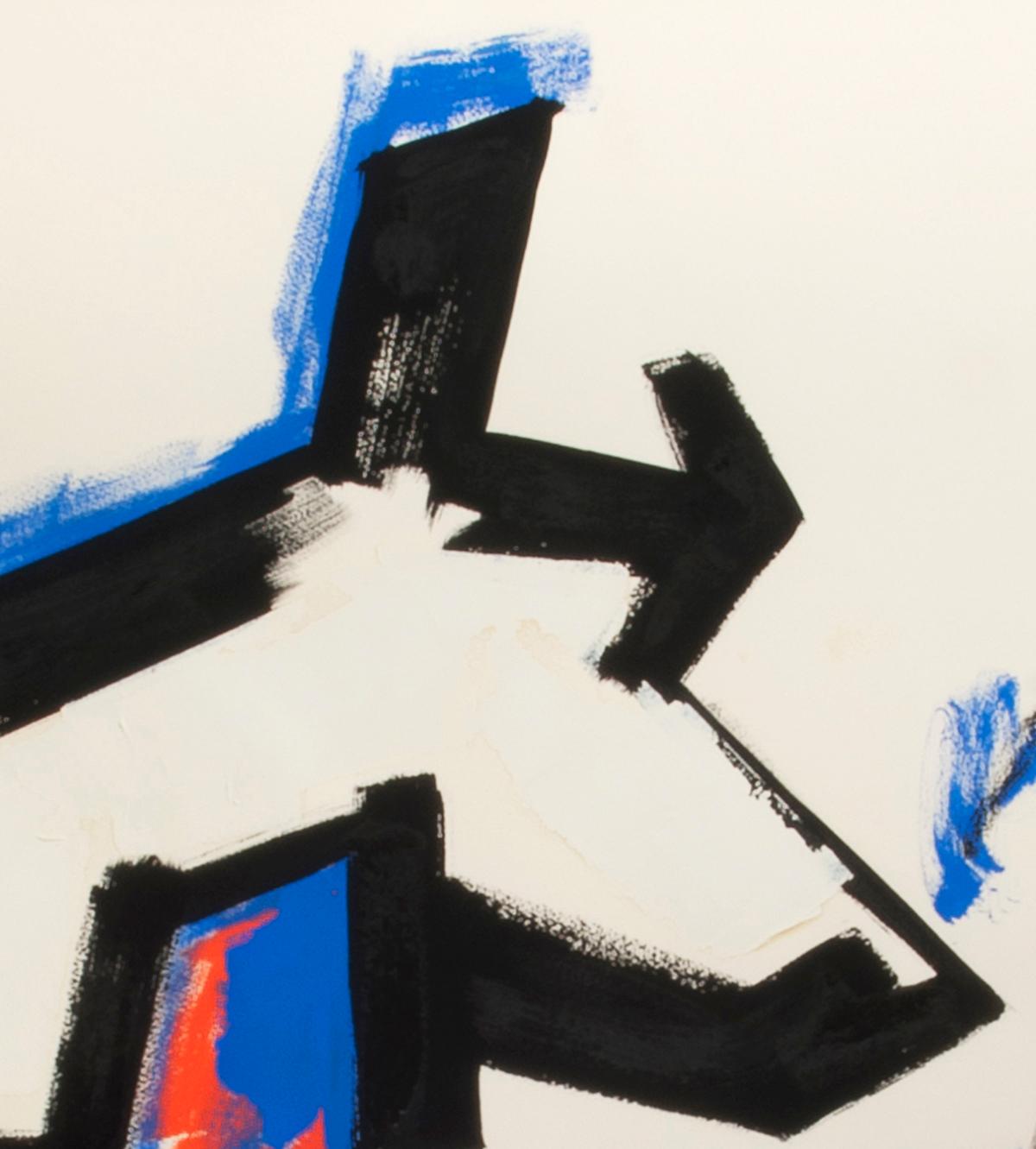 Senza titolo - Abstract Painting Beige di Dennis Ashbaugh
