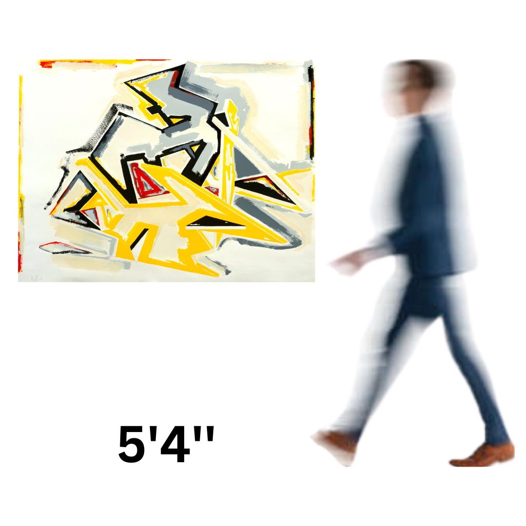 Untitled - Print Expresionismo abstracto de Dennis Ashbaugh