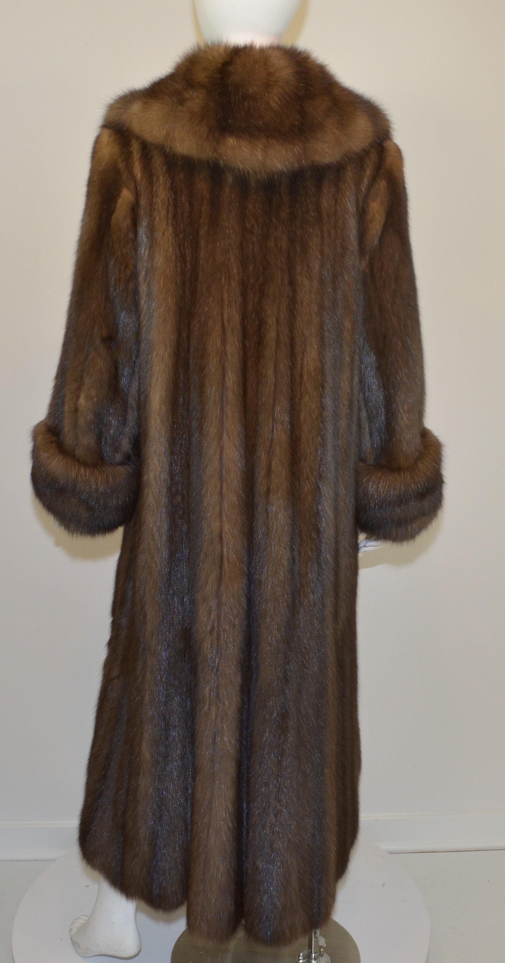 dennis basso faux fur coat