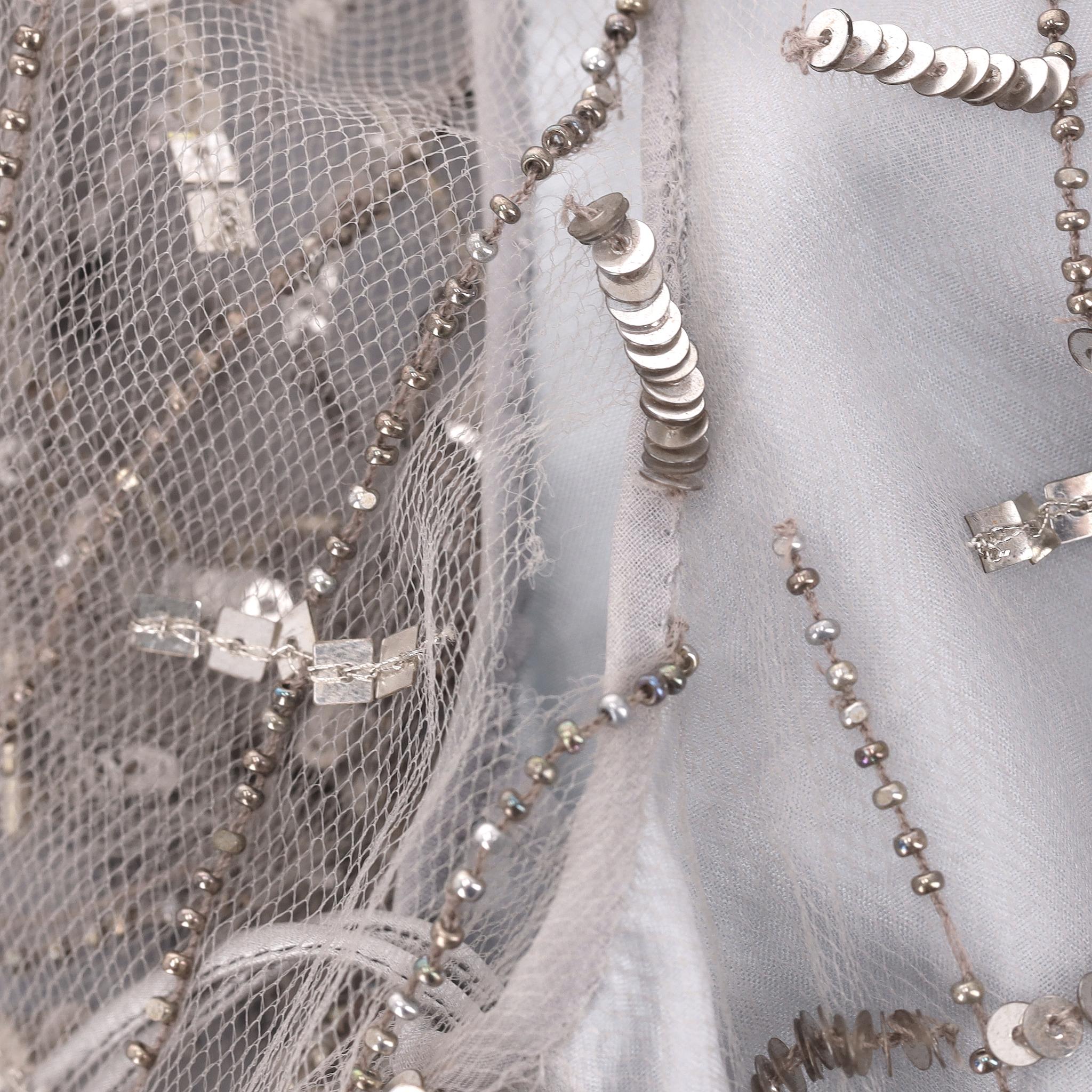 Dennis Basso - Vestito impreziosito da paillettes in vendita 3
