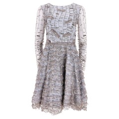 Vestido adornado con lentejuelas Dennis Basso