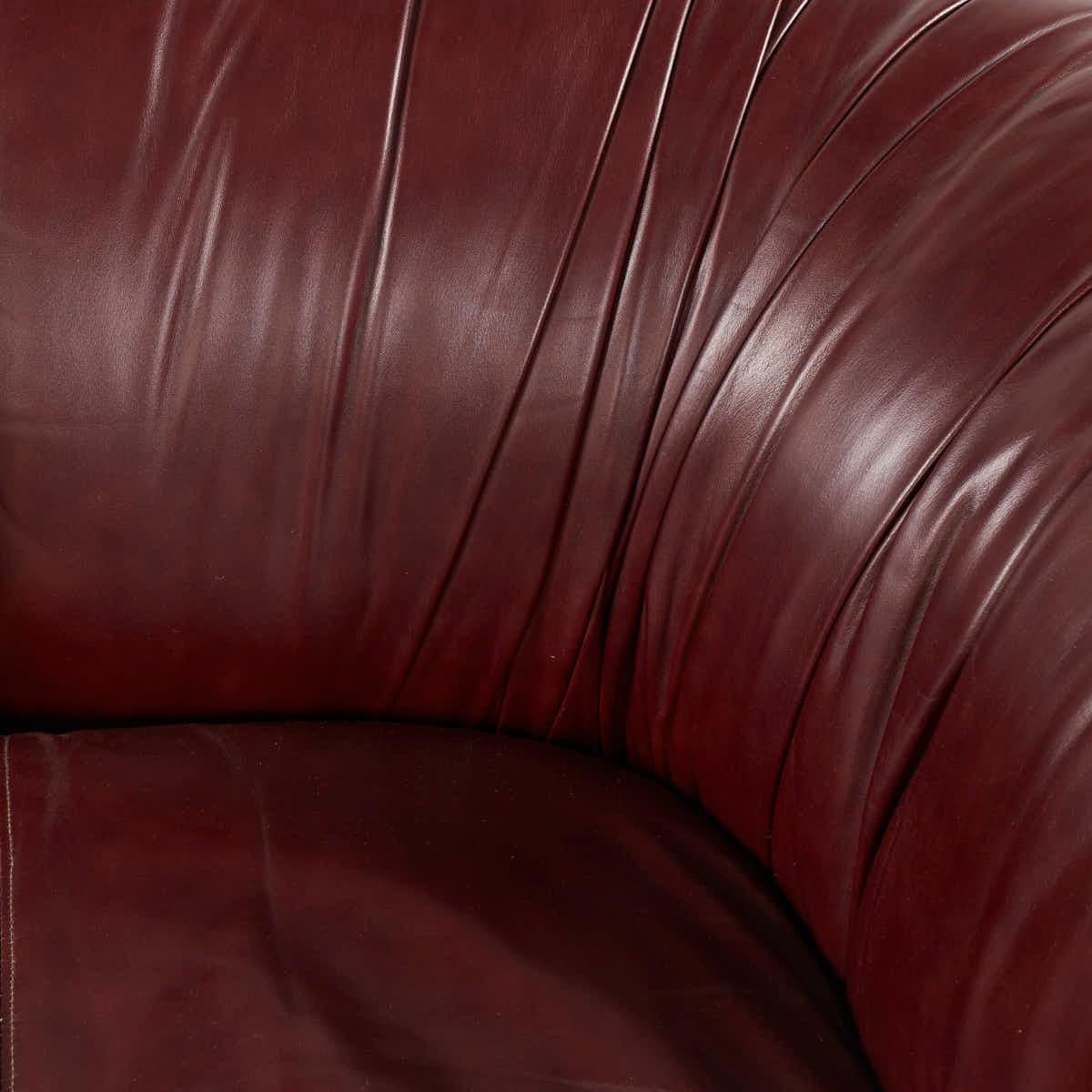 Dennis Christiansen for Dunbar Mid Century Leather Sofa For Sale 5