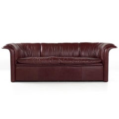 Dennis Christiansen for Dunbar Mid Century Leather Sofa