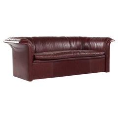 Vintage Dennis Christiansen for Dunbar Mid Century Leather Sofa