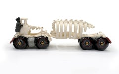 Dennis Clive "Zeppelin Terminal" Large Table top Earthenware / Ceramic Sculpture