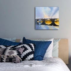 Scott Key Bridge, Painting, Oil on MDF Panel