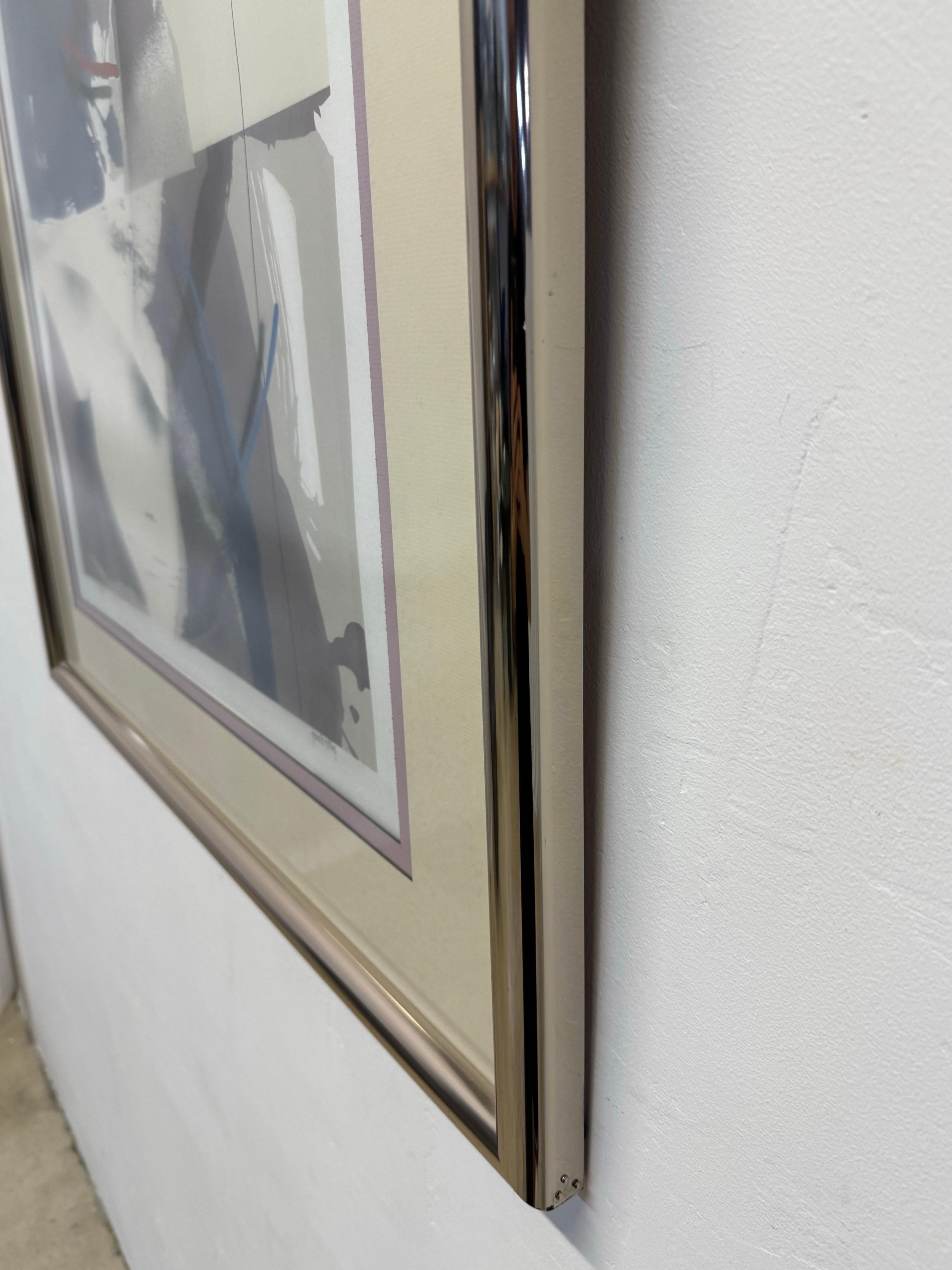 Dennis Frings “Nigrosin Violet” Serigraph, Signed and Numbered 58/250 For Sale 4