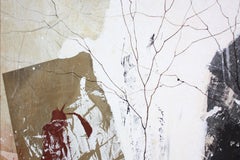 Dennis Frings 'Timbrel Series V' Large Mixed Media on Board