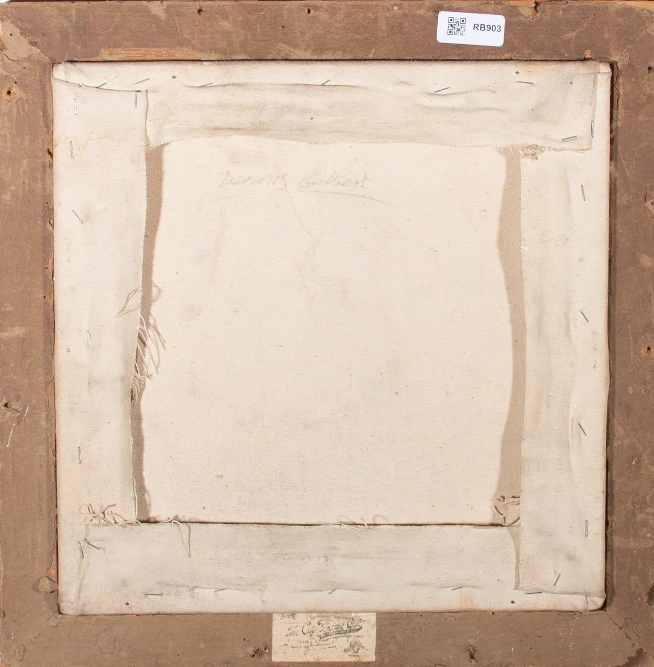 Dennis Gilbert (nato nel 1922) - Olio del XX secolo, Tenere duro in vendita 3