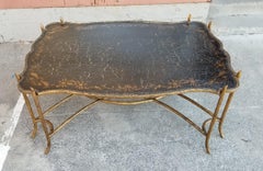 Dennis & Leen Bronzed Iron Coffee Table