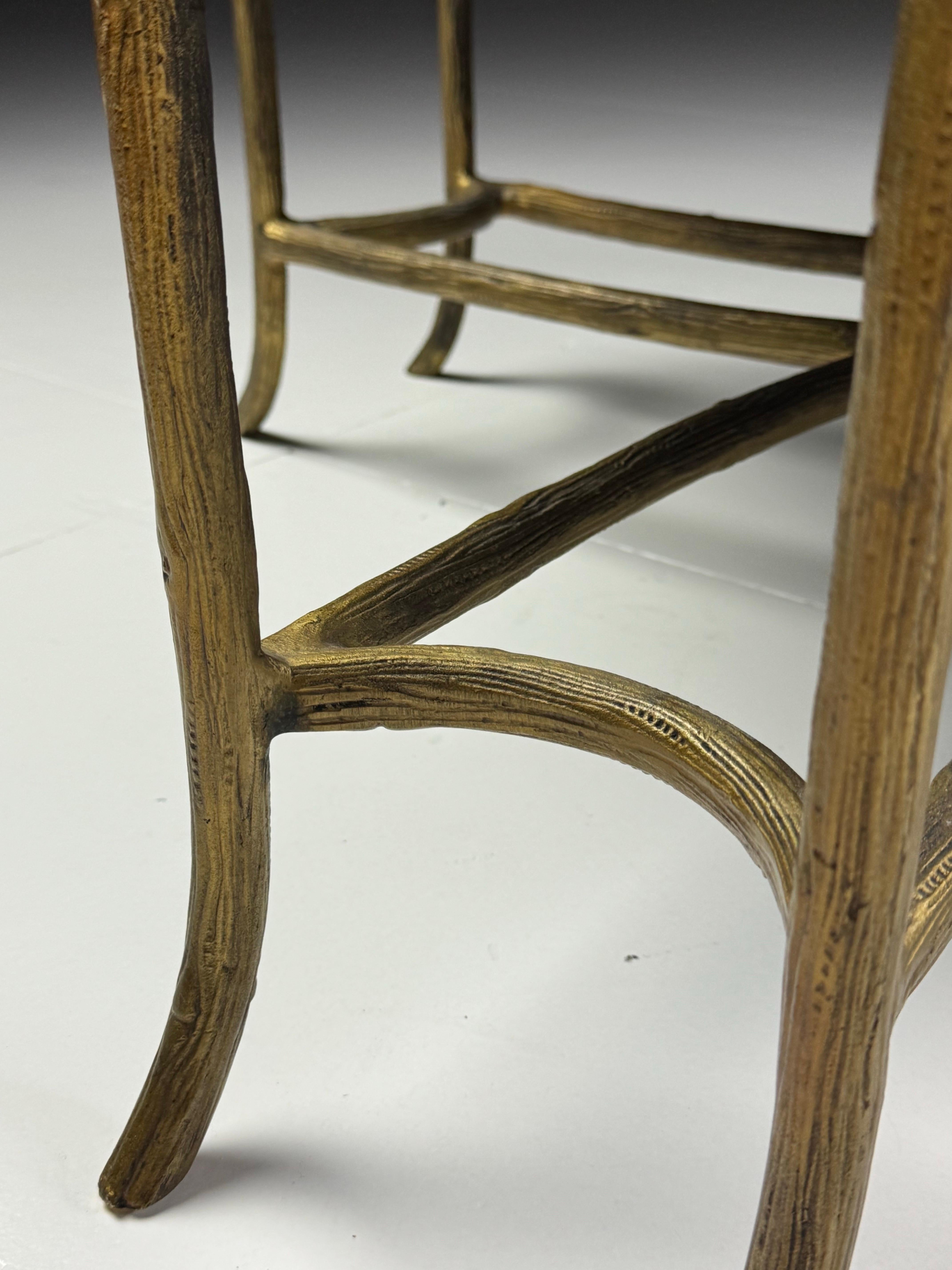 Metal Dennis & Leen Chinoiserie Table For Sale