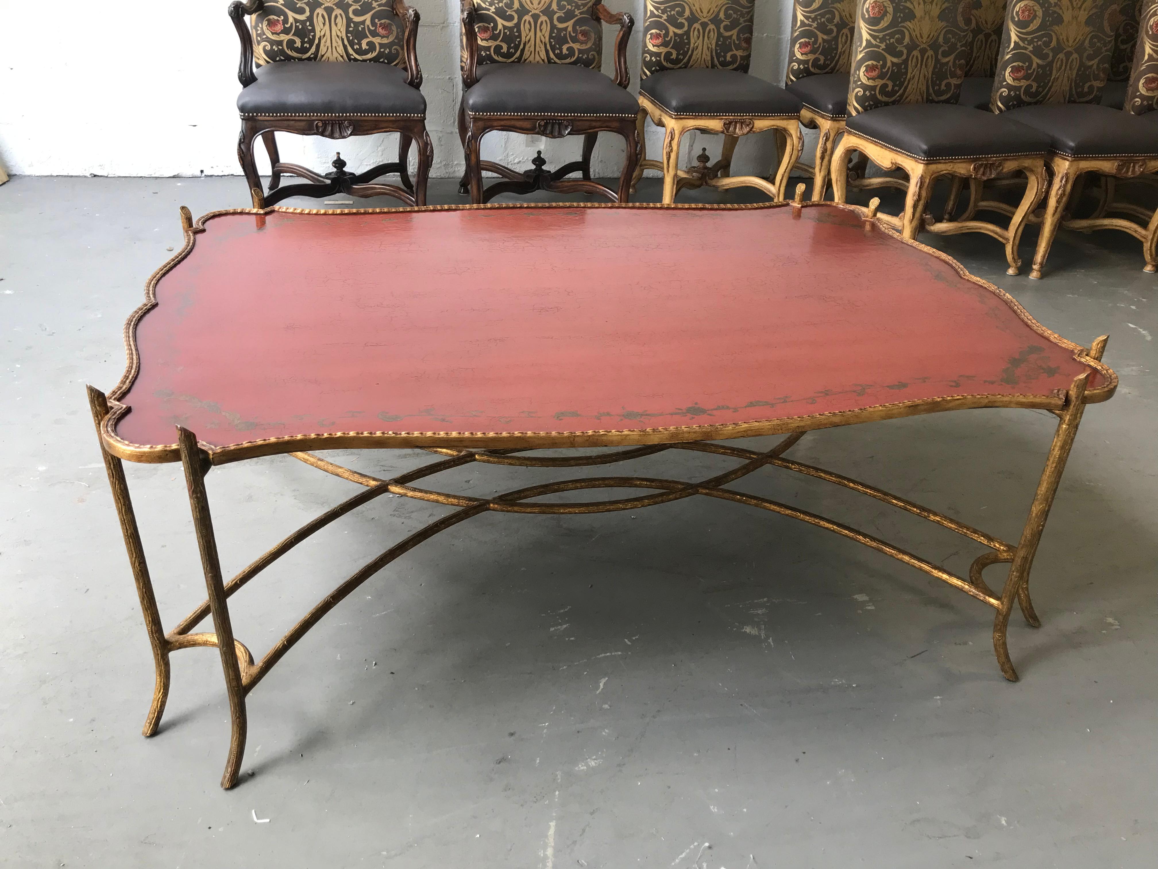 Gold Leaf Dennis & Leen Coffee Table