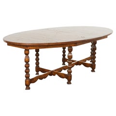 Dennis & Leen Spanish Baroque Style Walnut Dining Table