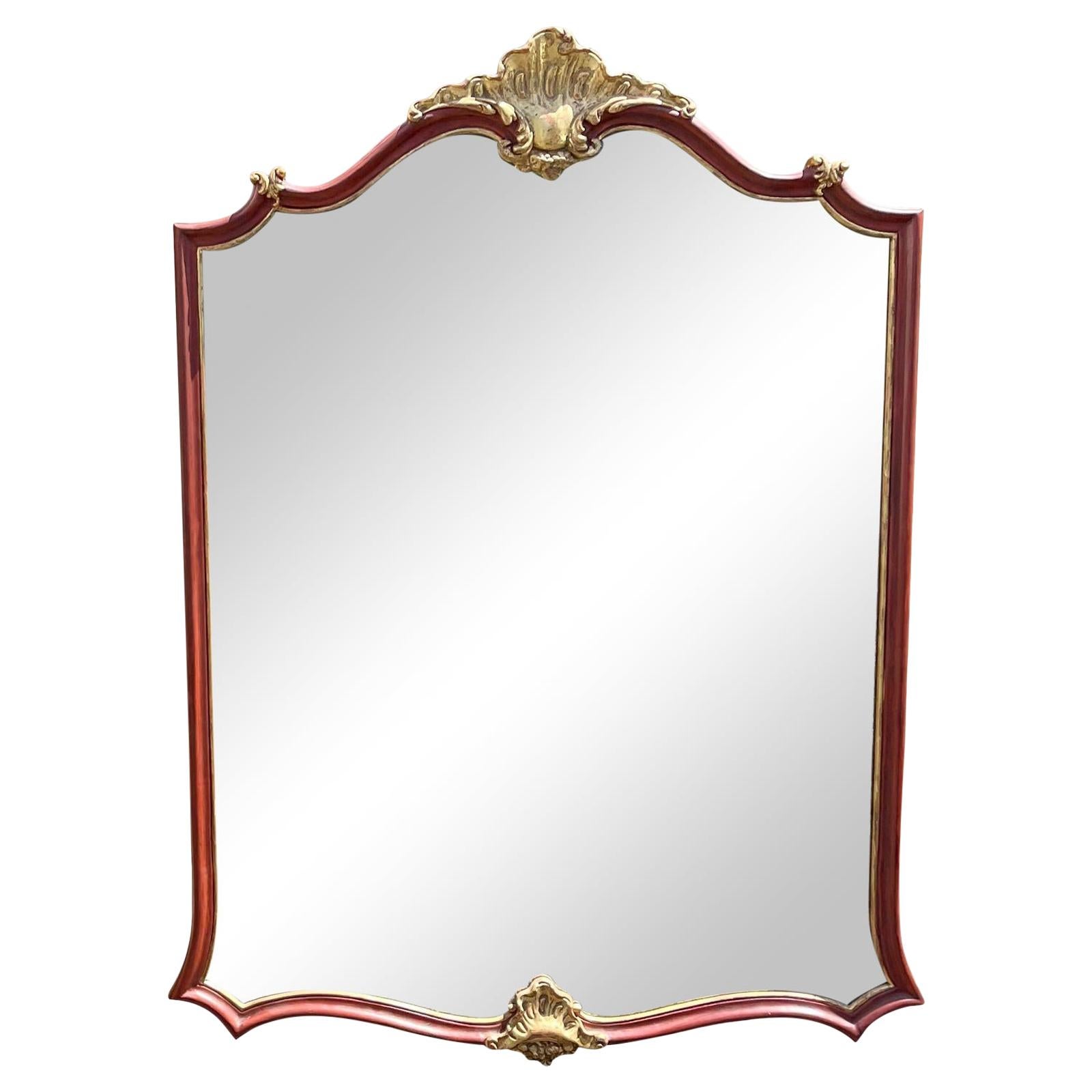 Dennis & Leen Von Howe Louis XV Style Cartouche Mirror