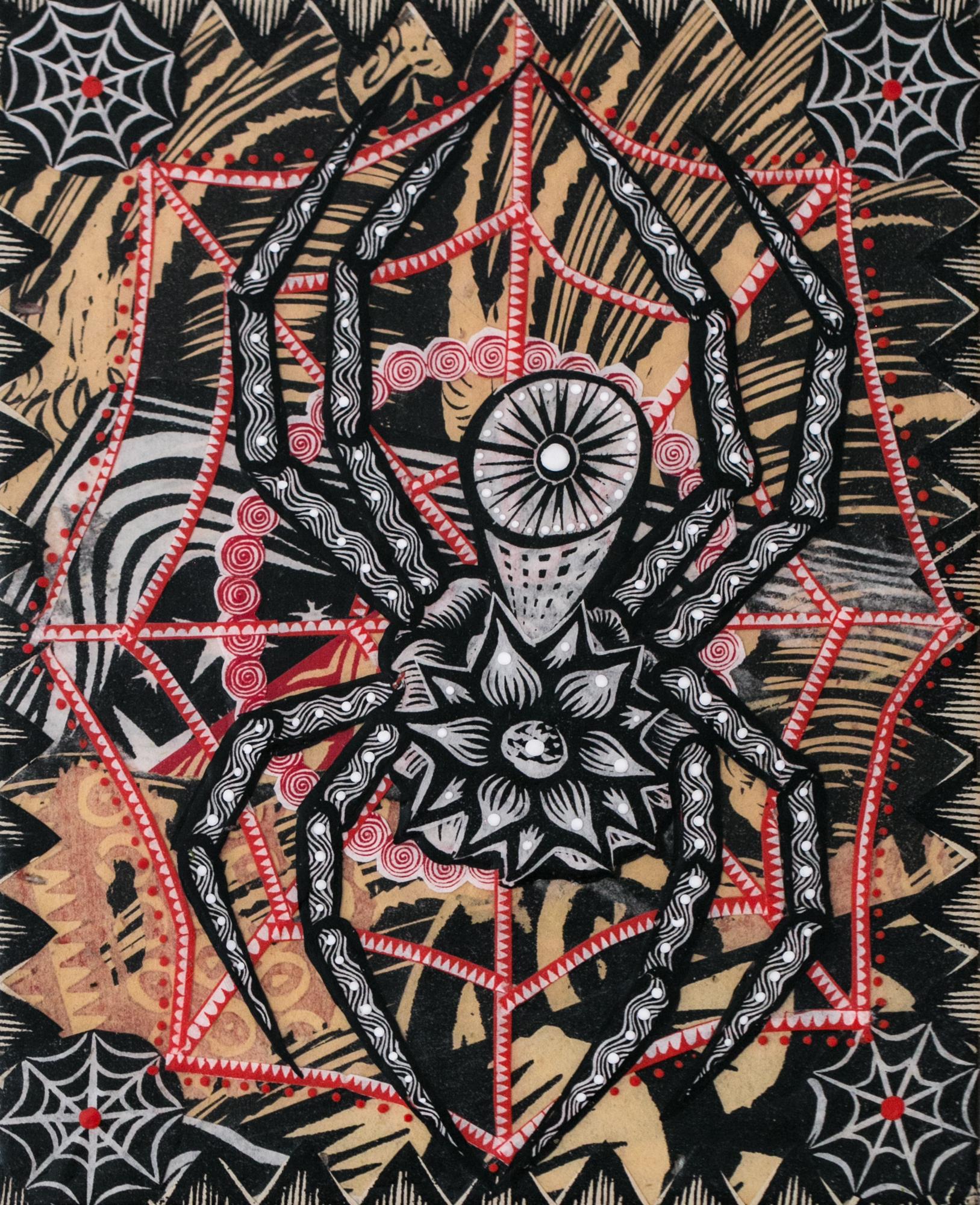 Dennis McNett Animal Print - Spider Grandmother