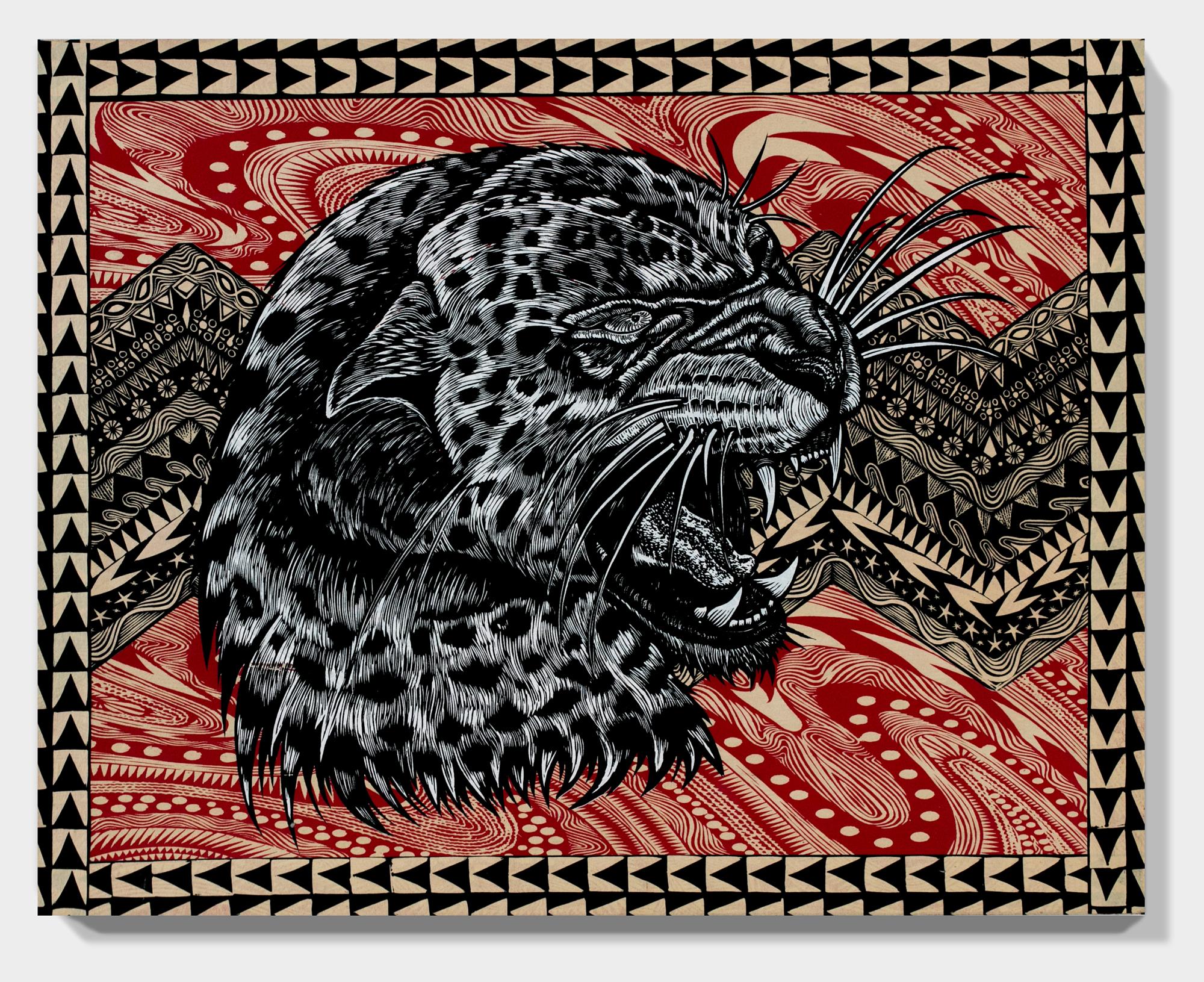 Le léopard de neige cinétique II en vente 3