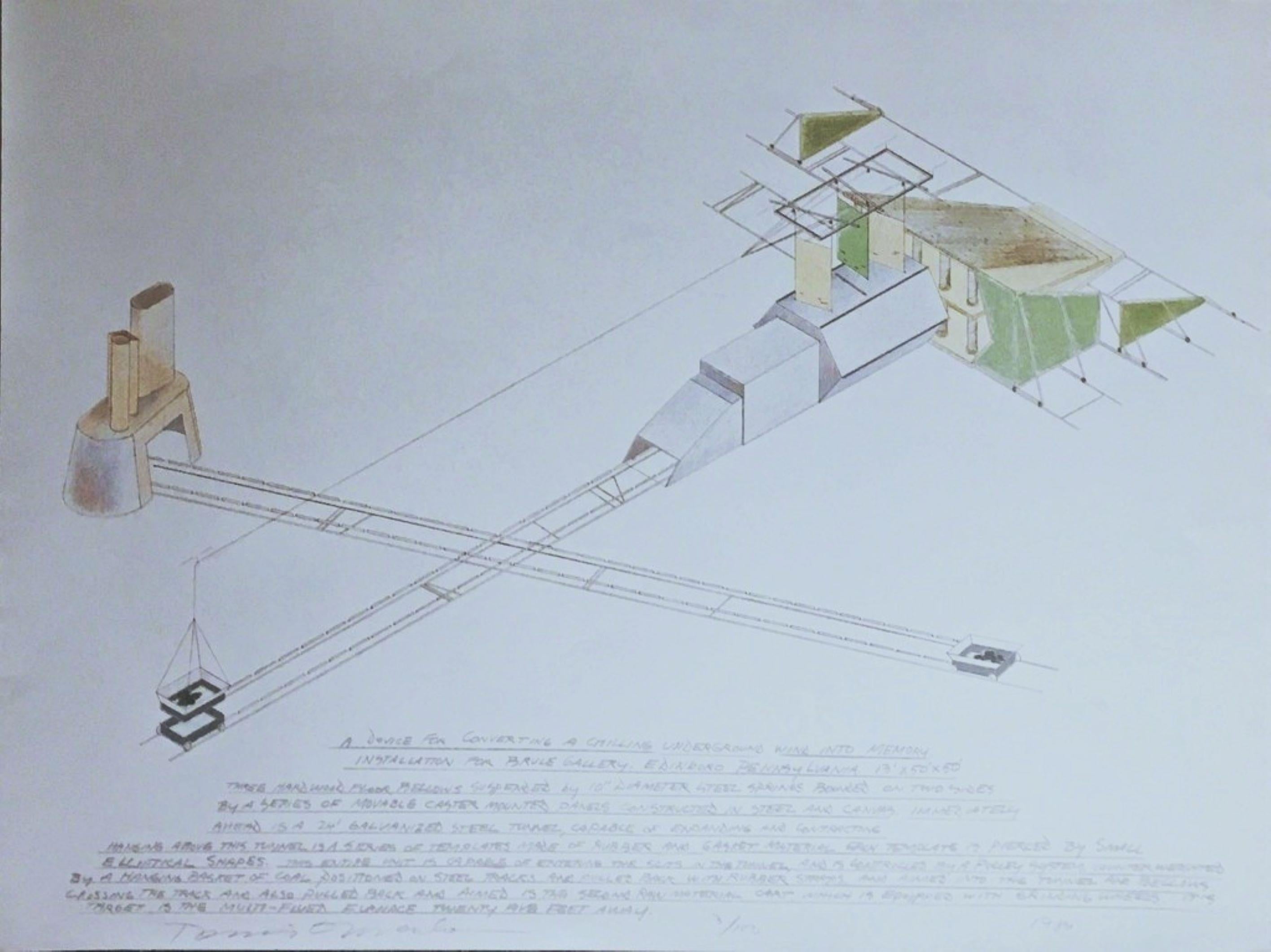 Un Dispositivo para Convertir un Escalofriante Viento Subterráneo en Memoria Firmado/Impreso