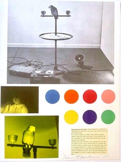 Dennis Oppenheim - Color applications for Chandra, Édition limitée signée