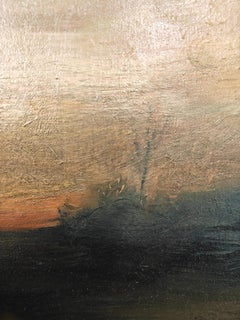 "A New Day" Dennis Sheehan, Tonalist New England Landscape, Dawn Skyscape