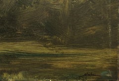 "Paesaggio serale" Dennis Sheehan, Suggestivo paesaggio pittorico, Greene & Greene